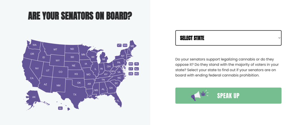 Do your senators support legalizing cannabis or do they oppose it?